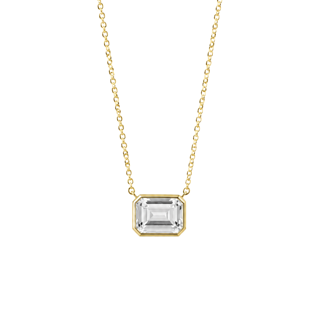 East West Mini Cushion Necklace