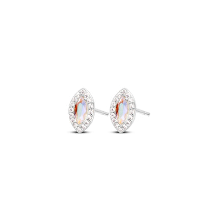 Good Eye Studs in Angel Aura Quartz