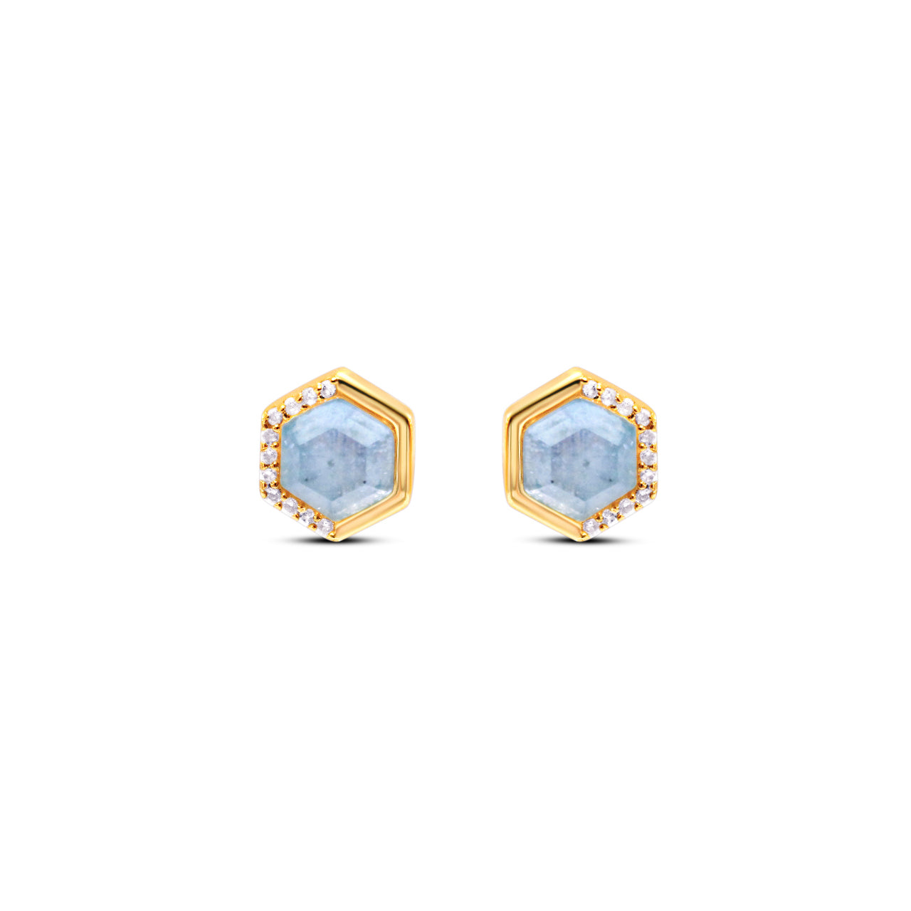 Stardust Healing Stone Studs