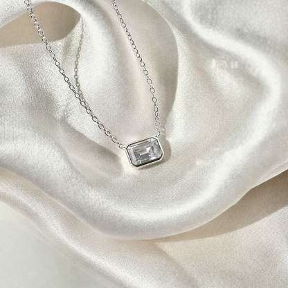 East West Mini Cushion Necklace