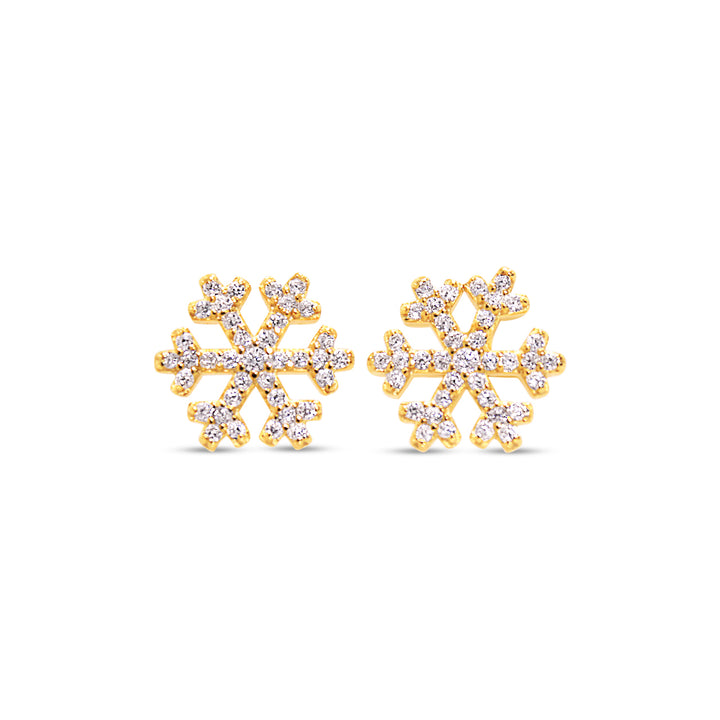 Limited Edition Snowflake Stud Earrings