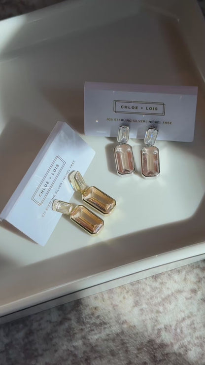 Radiant Drop Earrings