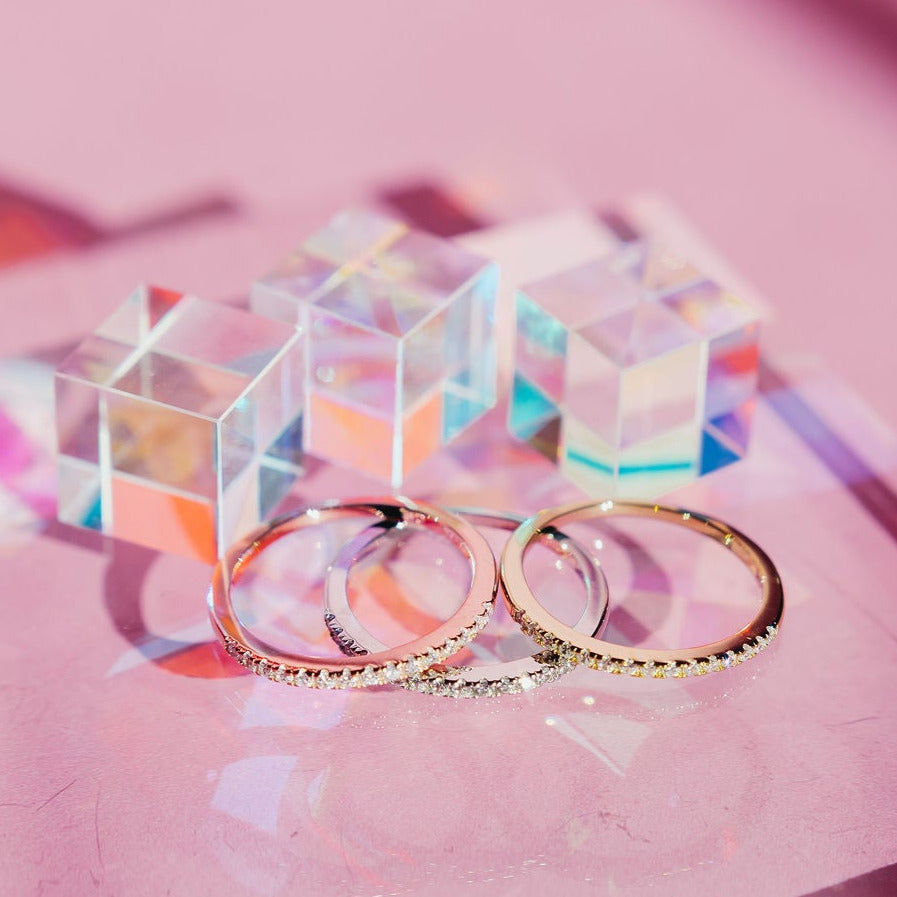 CHLOE + LOIS DAINTY STACKING RINGS