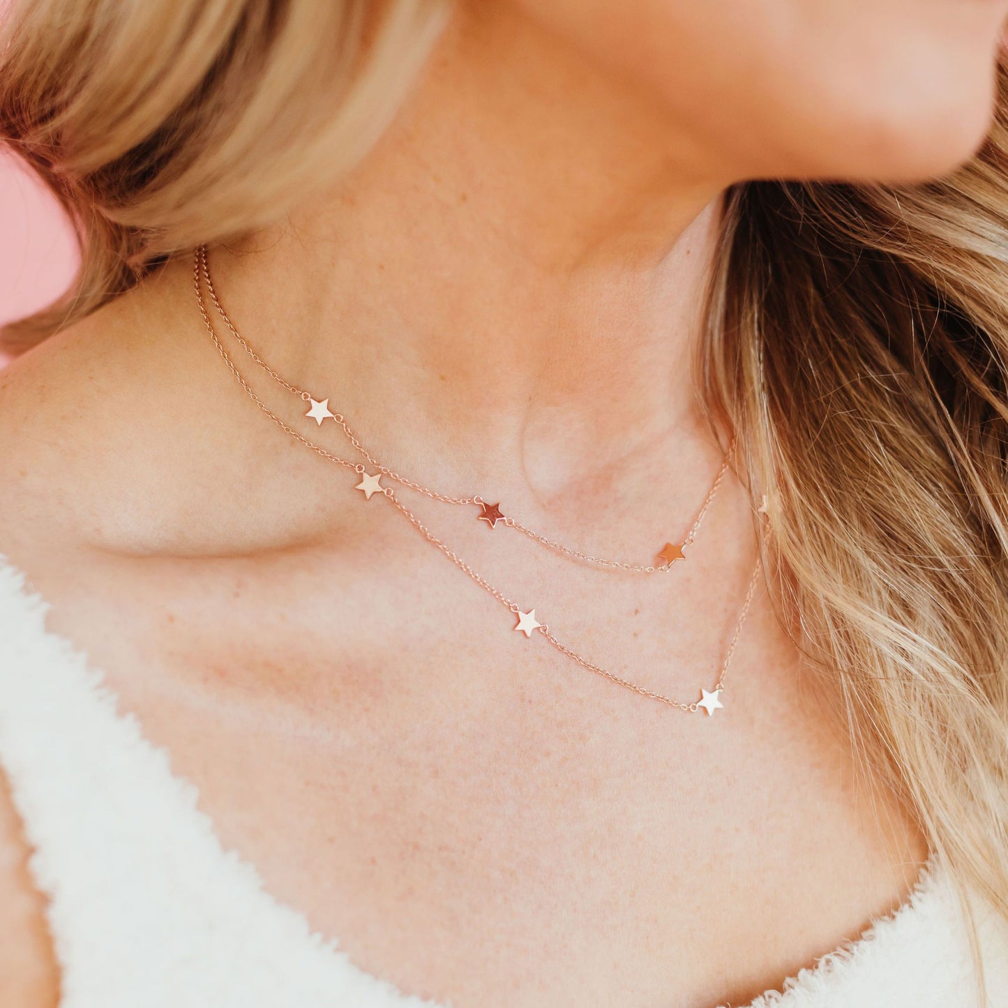 Chloe + Lois Falling Star Necklace 