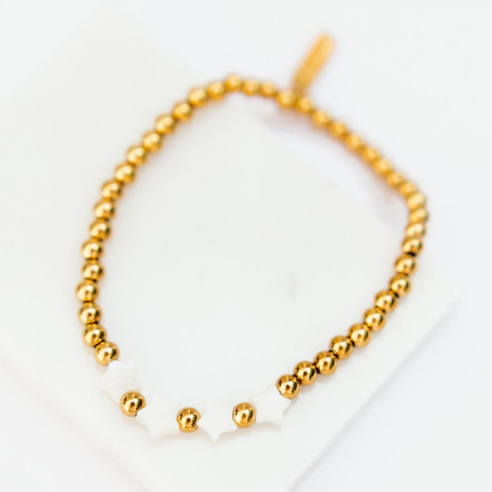 CHLOE + LOIS GOLD FILLED BRACELET