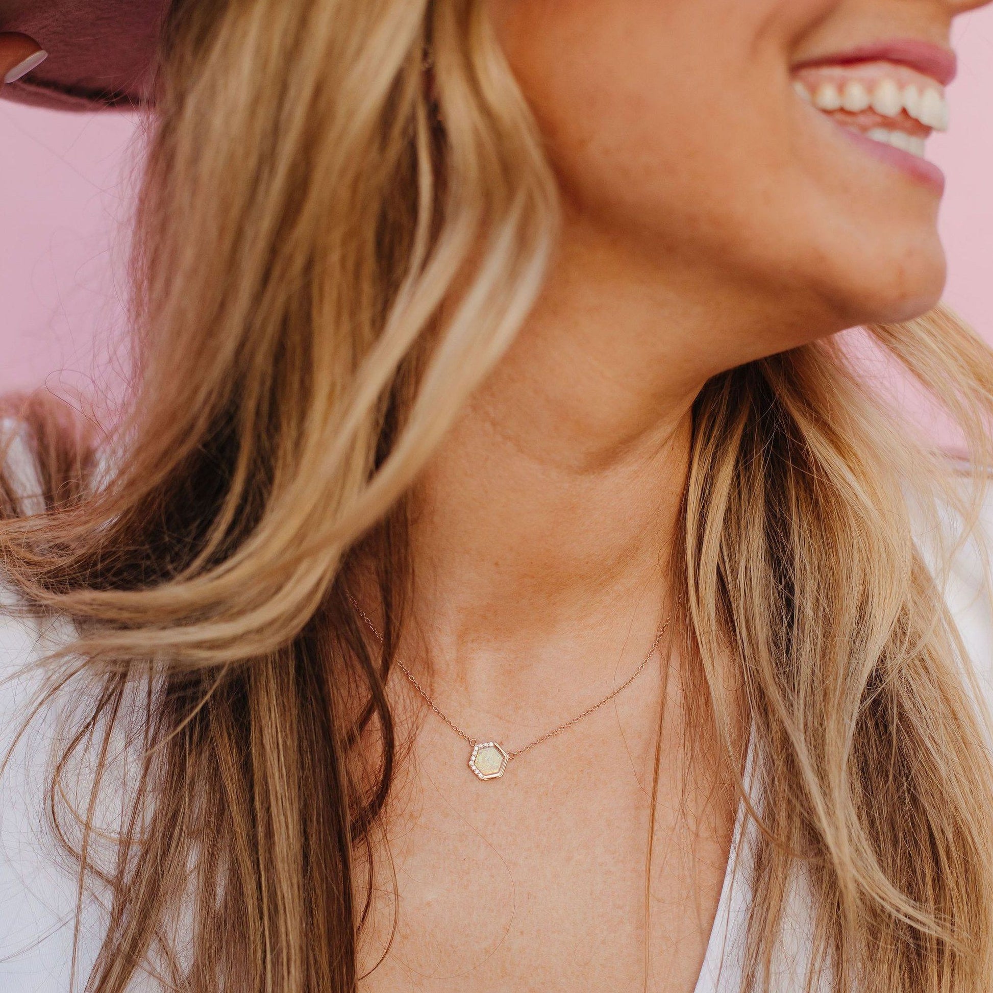 Stardust Layering Necklace Earrings Chloe + Lois 