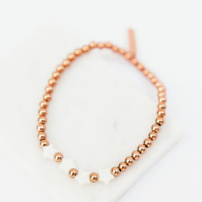 CHLOE + LOIS ROSE GOLD BRACELET