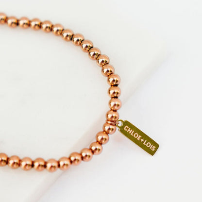 CHLOE + LOIS ROSE GOLD BRACELET