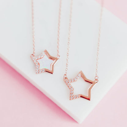 Stardust Star Necklace