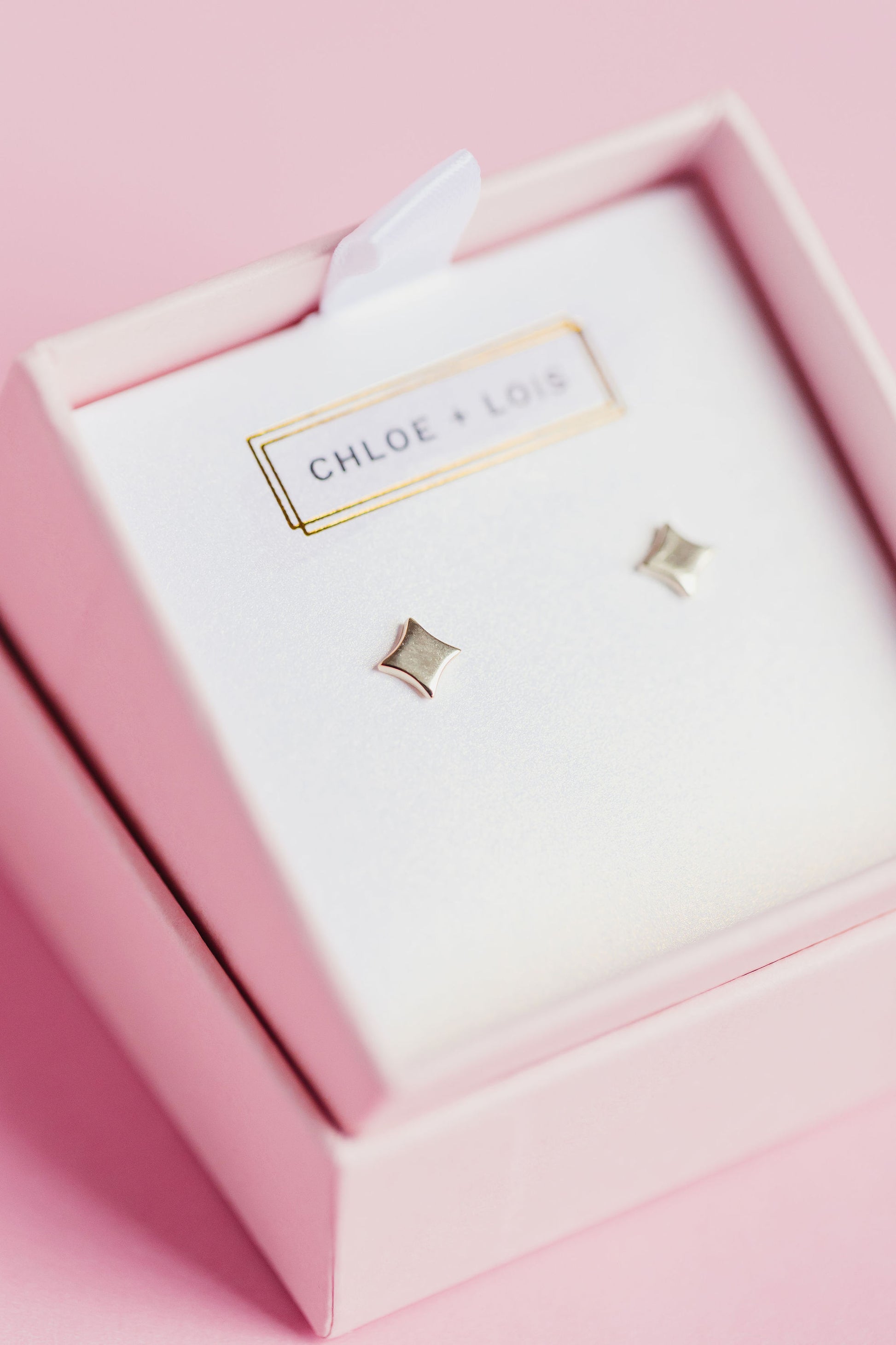 Chloe + Lois 14k Gold Starbust Earrings